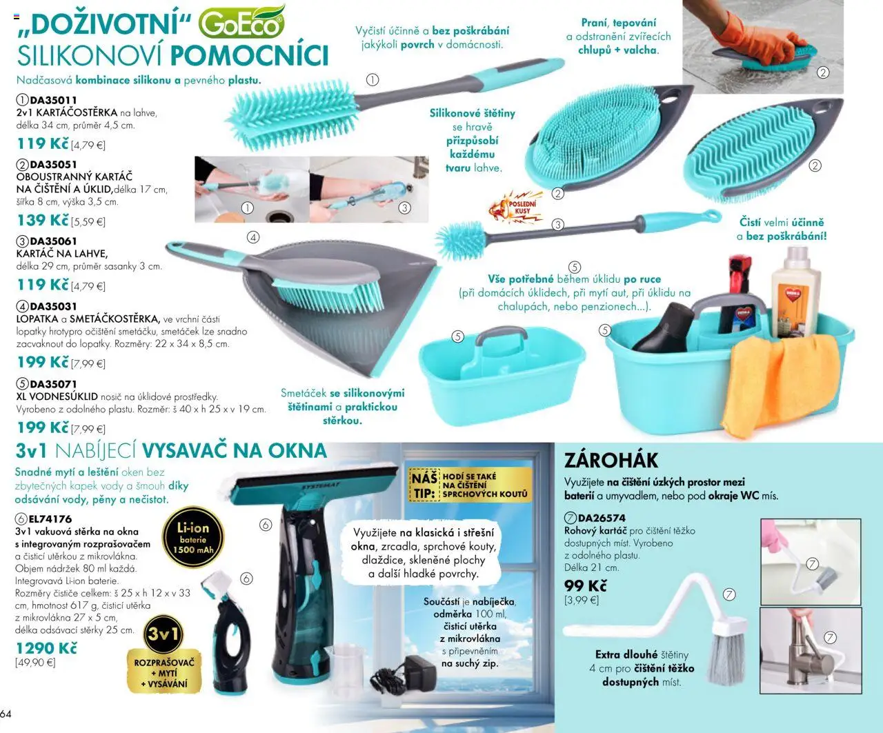 Dedra Katalog 7 2025 │ platný od 20.06.2025 | Strana: 64 | Produkty: Vysávač, Wc