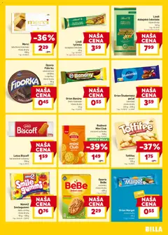 Billa leták platný od 18.02.2026 | Strana: 17 | Produkty: Merci, Toffifee, Cukríky, Maslove sušienky