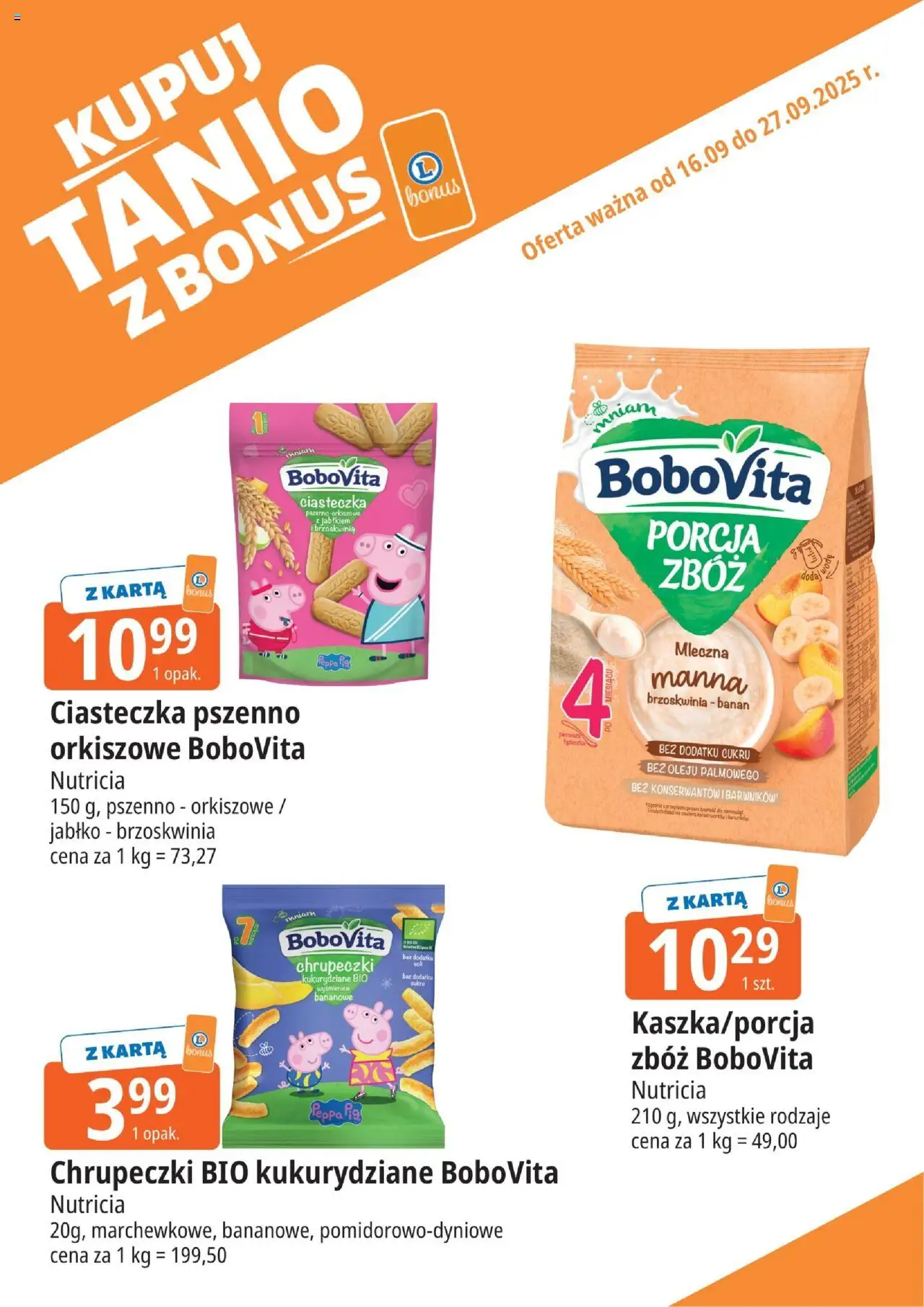 E.Leclerc Gazetka - Elbląg kupony dodatkowe od 16.09.2025 | Strona: 12 | Produkty: Brzoskwinia, Karta, Banan, Ciasteczka