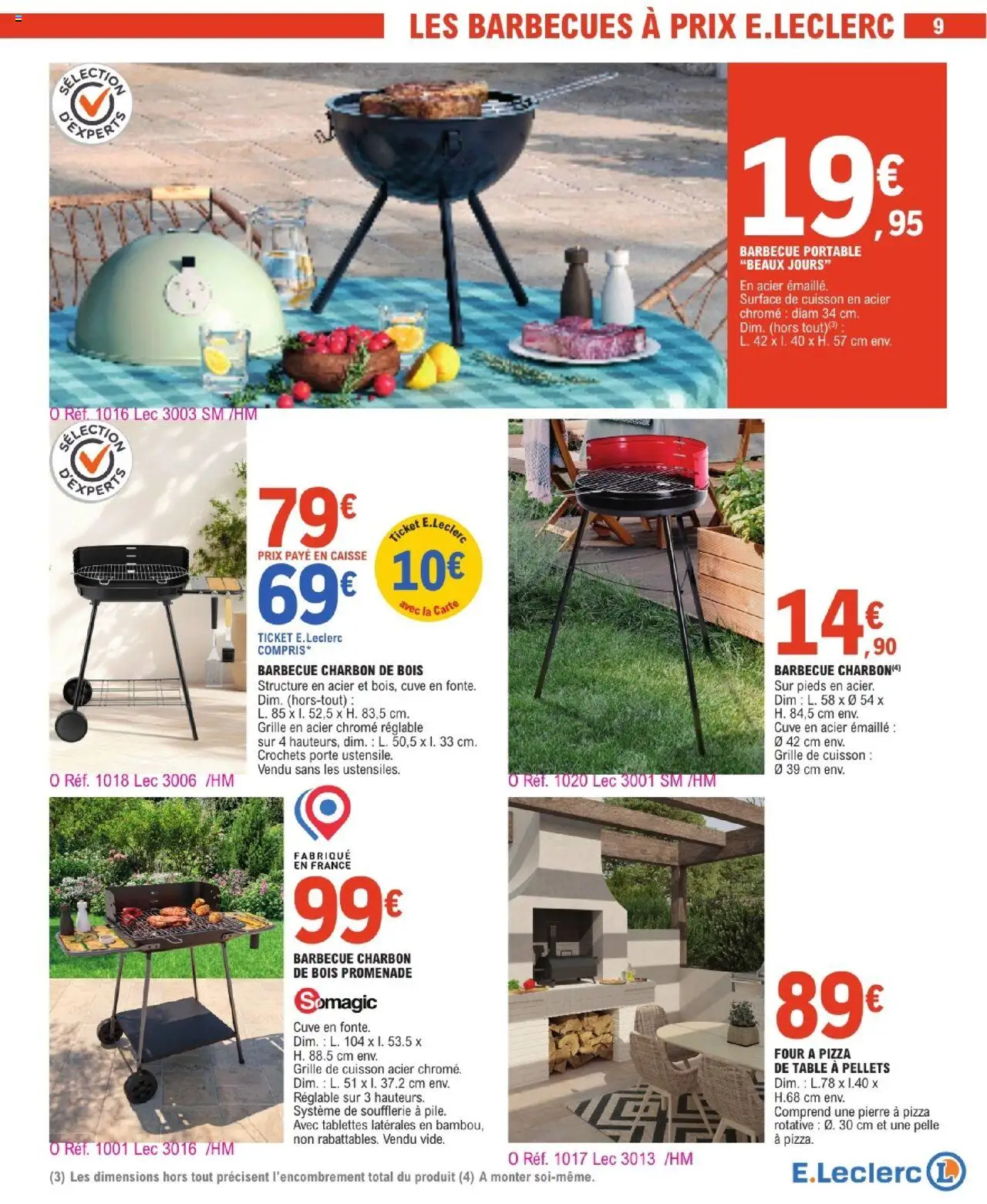  | Page: 9 | Produits: Charbon De Bois, Portable, Four à pizza, Pizza