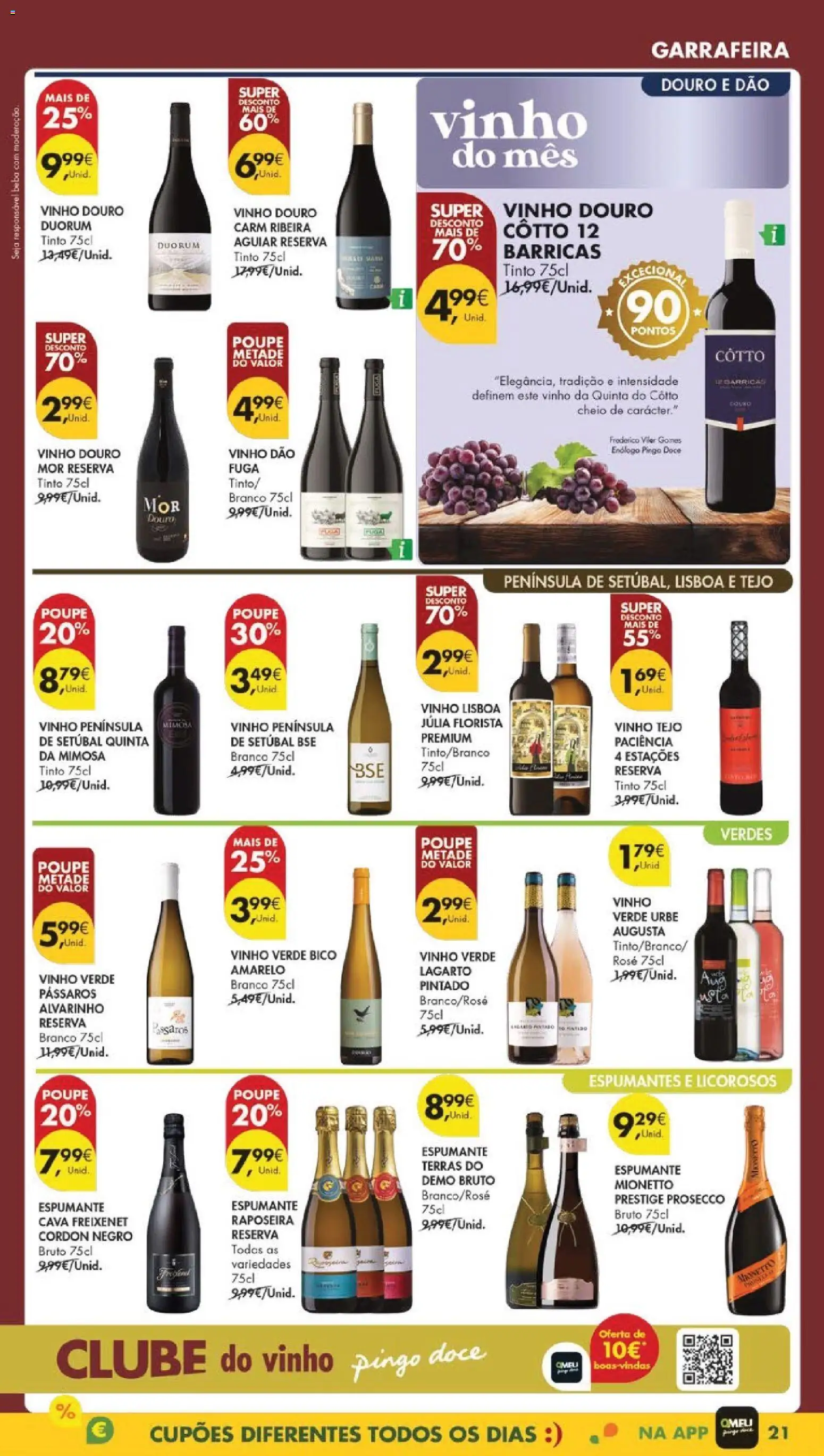 Pingo Doce Black Friday │ válido de 25.11.2025 | Página: 23 | Produtos: Espumante, Prosecco, Vinho