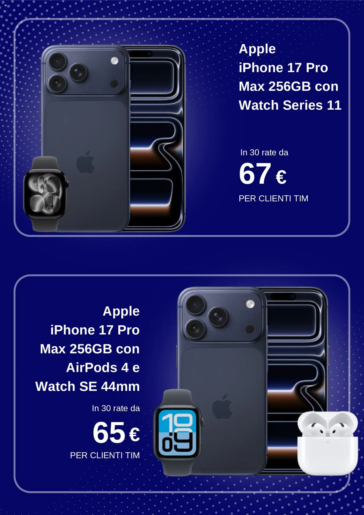 Volantino TIM del 12.12.2025 | Pagina: 7 | Prodotti: Iphone, Airpods