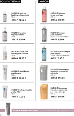 Oriflame katalog akcije – veljaven od 11.03.2026 | Stran: 154 | Izdelki: Sampon, Piling, Tonik