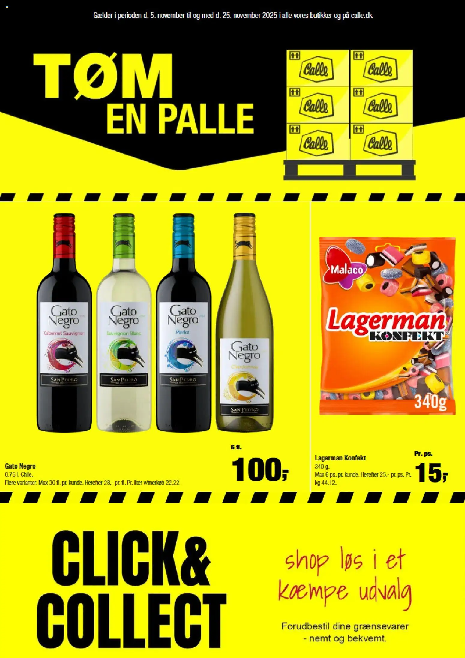 Calle tilbudsavis – gyldig fra 05.11.2025 | Side: 1