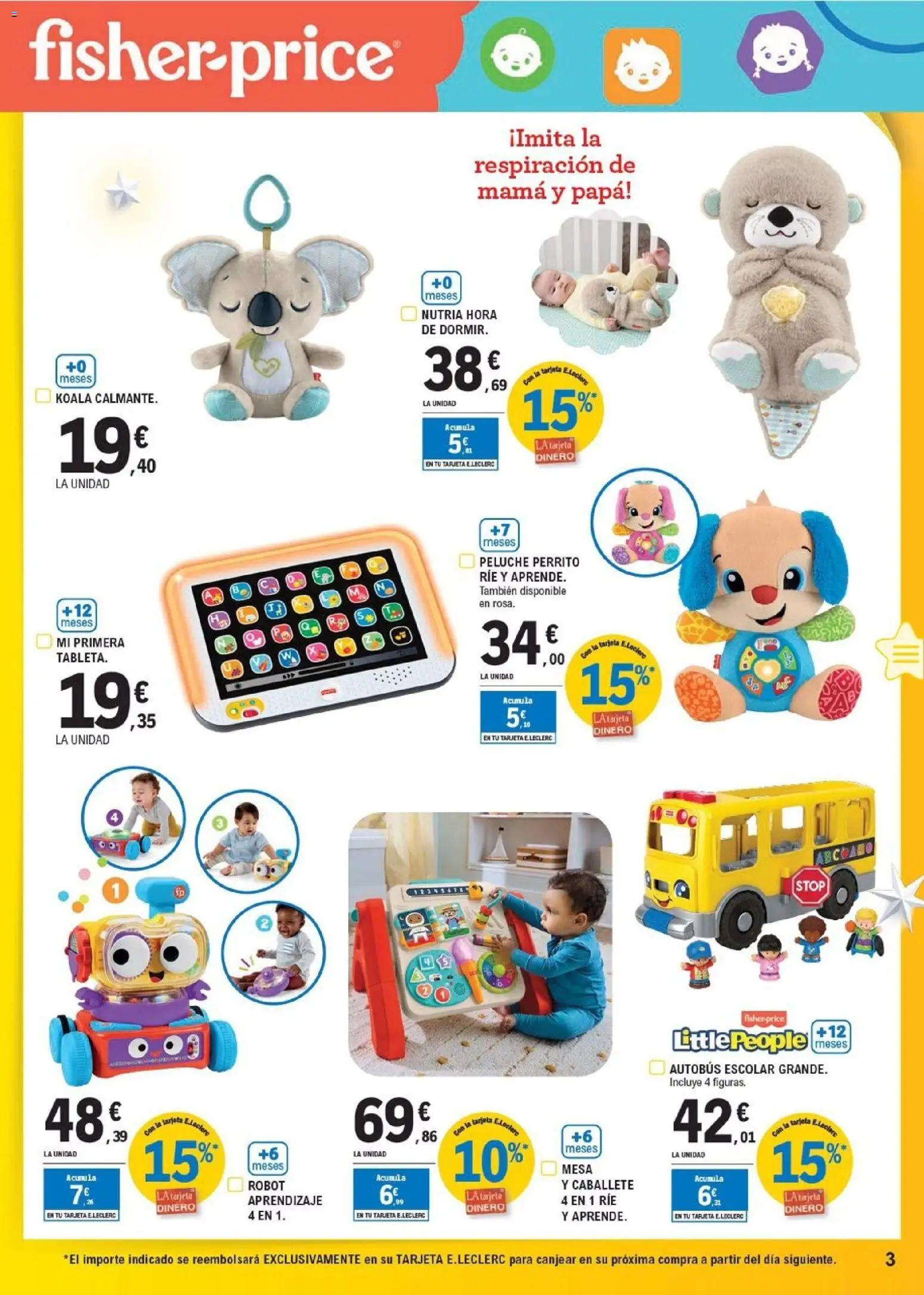 E.Leclerc - Juguetes  │ válido desde el 03.11.2025 | Página: 3 | Productos: Robot