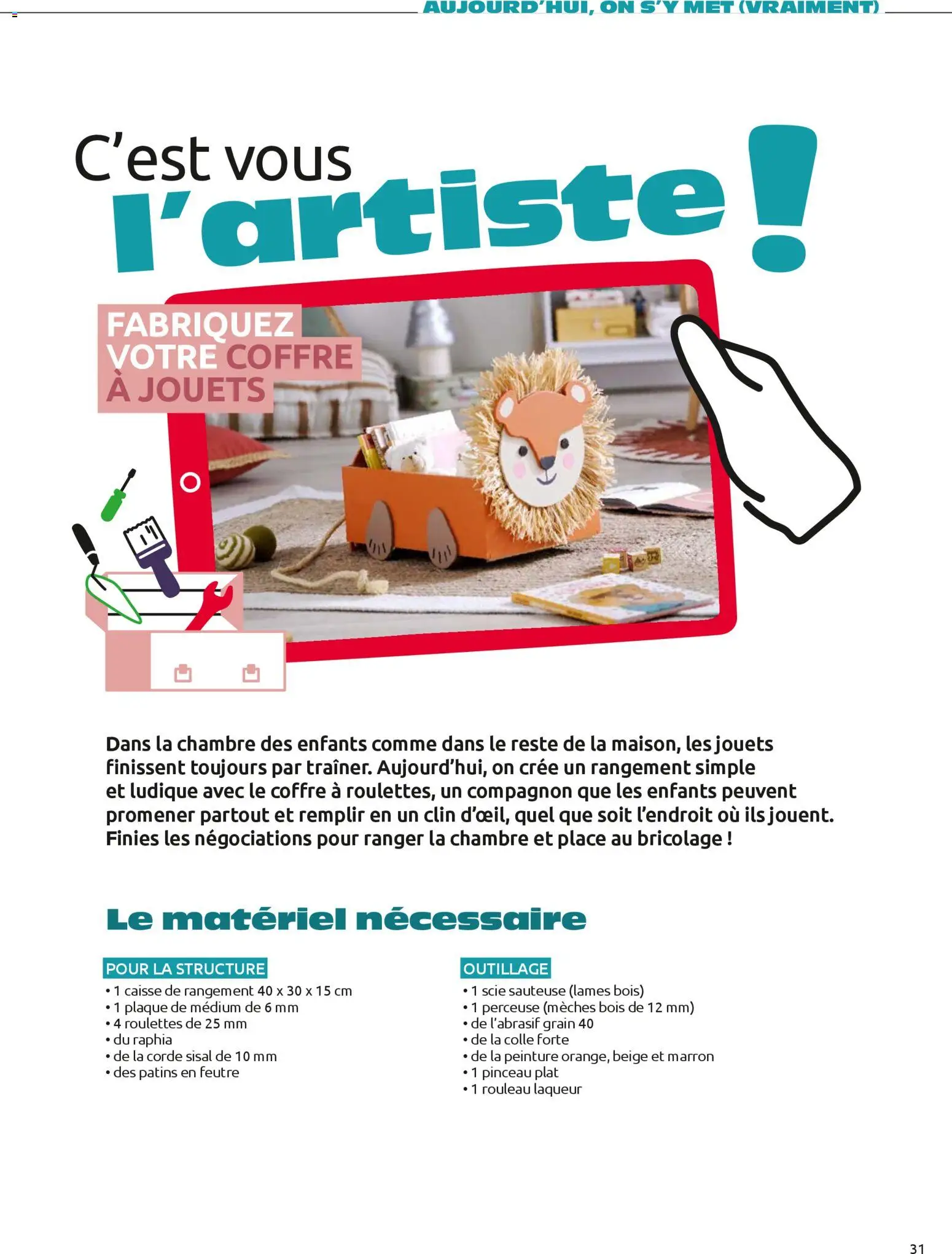 {H1} | Page: 31 | Produits: Scie sauteuse, Jouets, Pinceau, Rouleau
