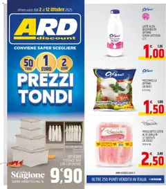 Anteprima del volantino Volantino ARD Discount	 valido a partire dal 02.10.2025