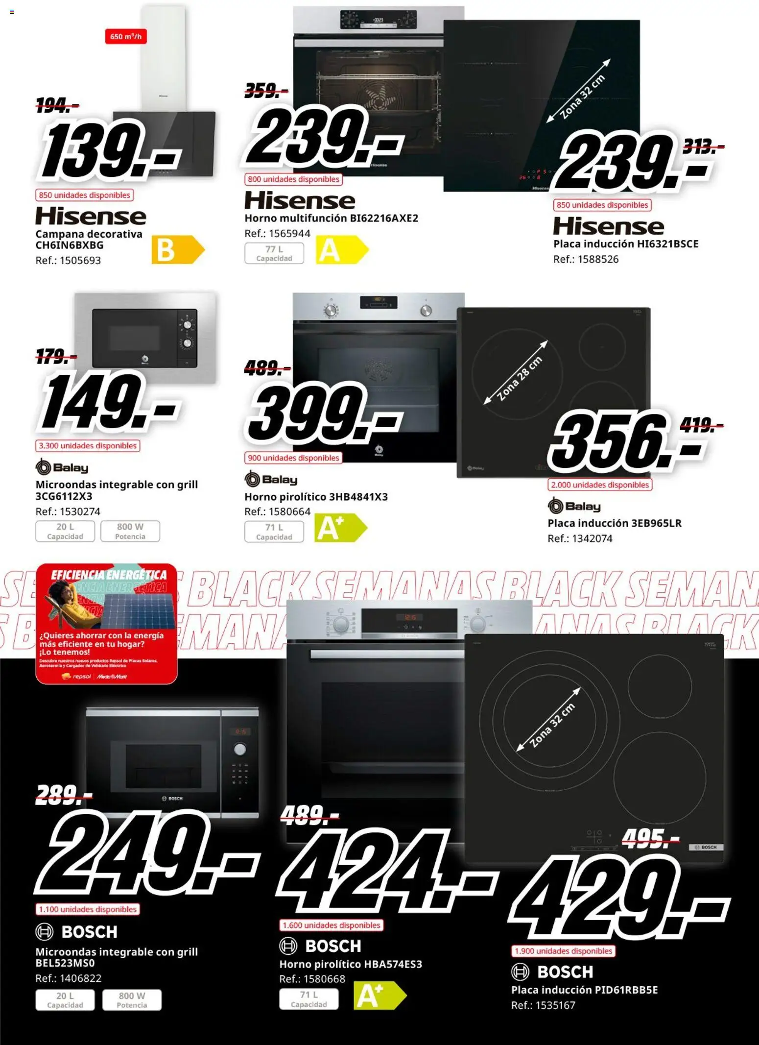 Media Markt Black Friday │ válido desde el 12.11.2025 | Página: 16 | Productos: Horno