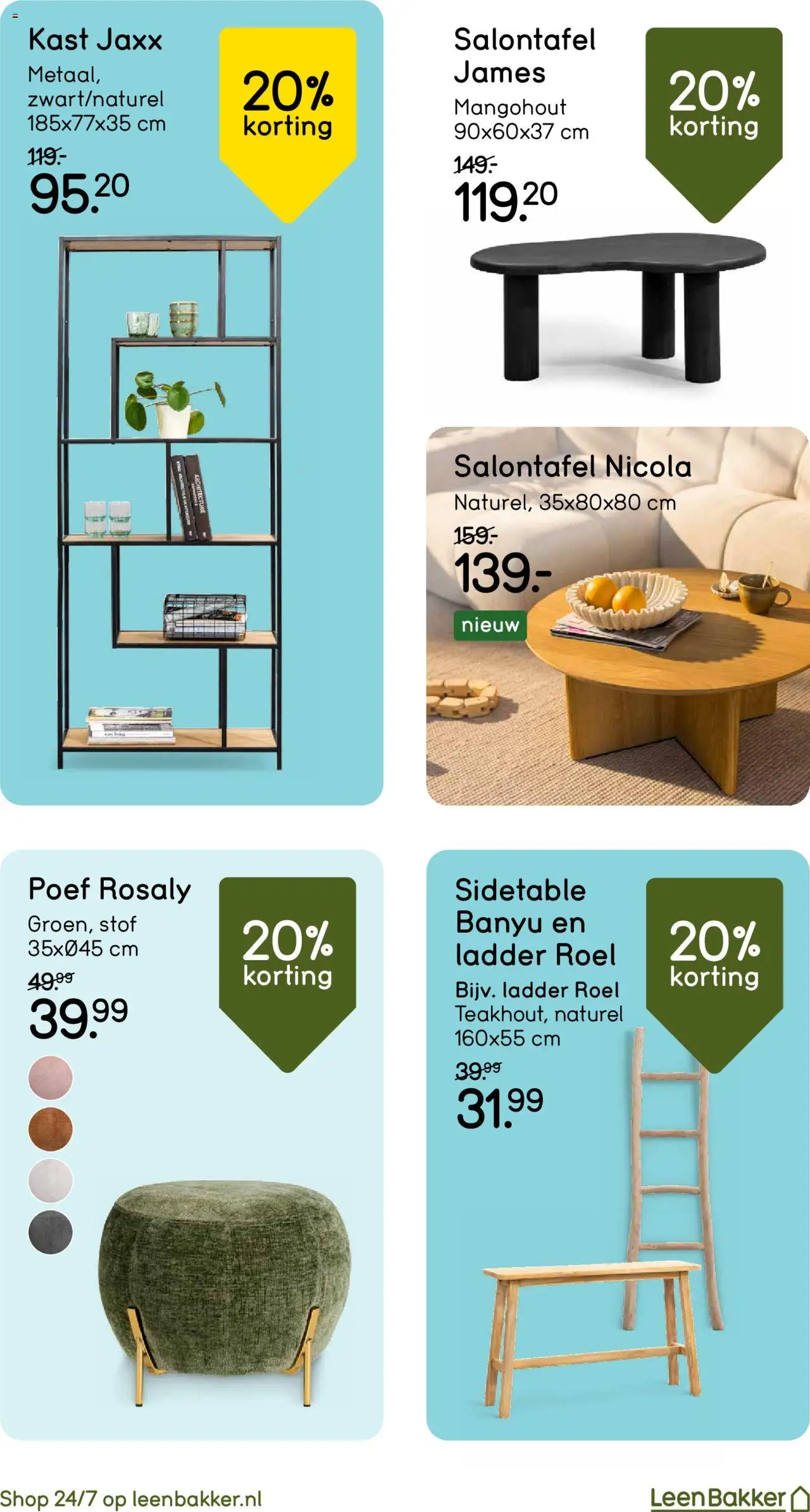 {H1} | Pagina: 15 | Producten: Ladder, Kast