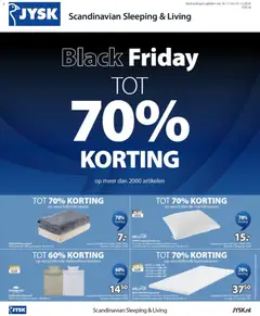 JYSK - Black Friday - Voorbeeld van een folder van JYSK, geldig van 24.11.2025