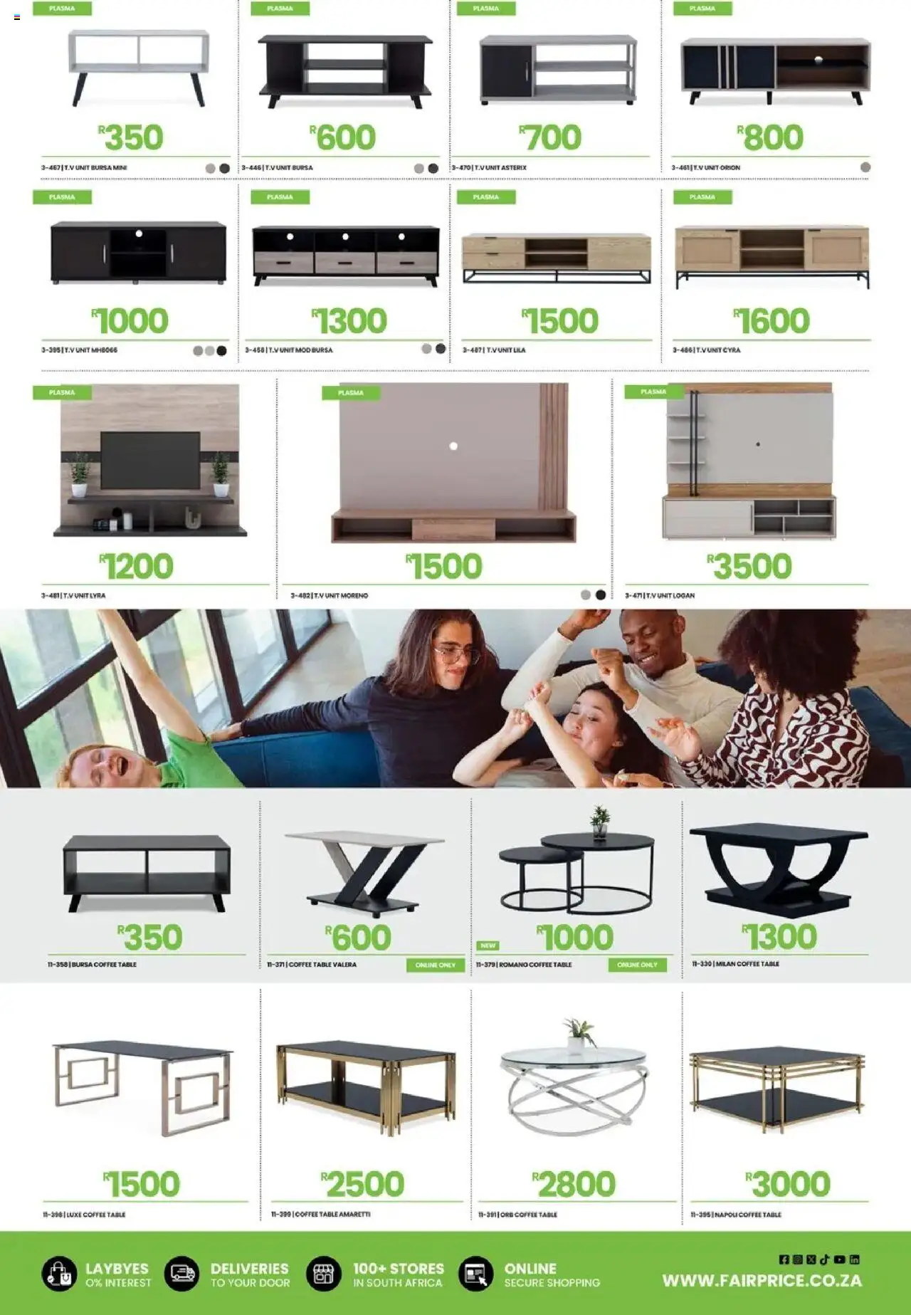 New Fair Price catalogue – valid from 01.10.2025 | Page: 7 | Products: Coffee table, Table, Coffee