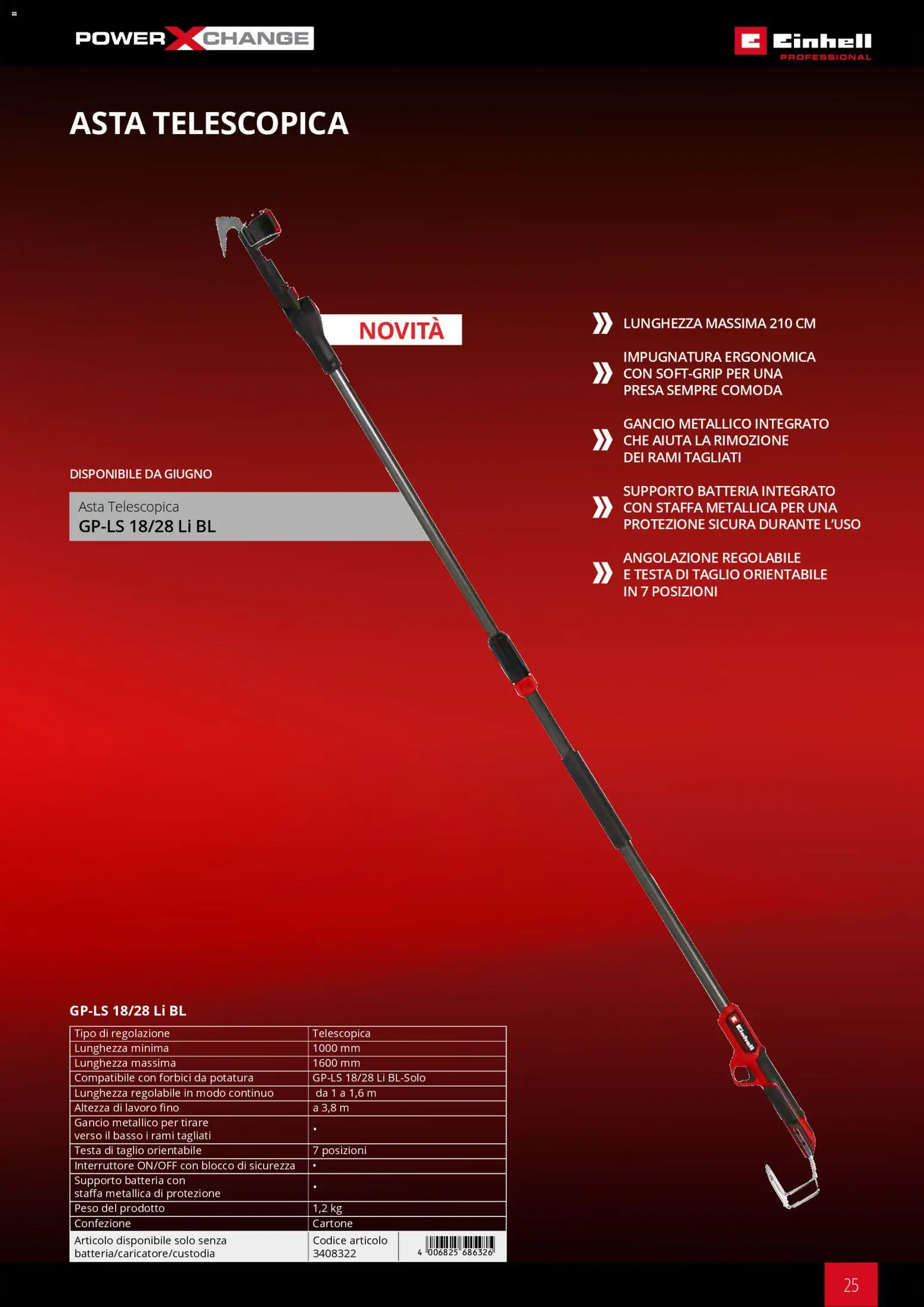 Volantino Einhell del 17.03.2026 | Pagina: 27 | Prodotti: Presa, Batteria