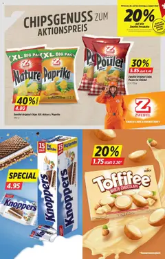 Denner Aktionen ab 29.07.2025 | Seite: 14 | Produkte: Rapsöl, Milch, Chips