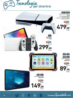 Anteprima del volantino TABLET SMART KID MSP10KID, Memoria 32 GB, RAM 3 GB, Sistema Android 14, Schermo 10,1" valido a partire dal 14.11.2025 | Pagina: 22 | Prodotti: Schermo, Tablet