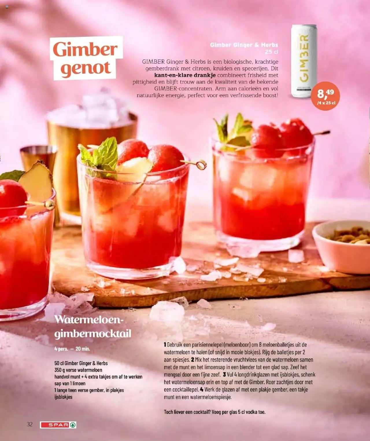  | Pagina: 32 | Producten: Sap, Blender, Watermeloen, Munt