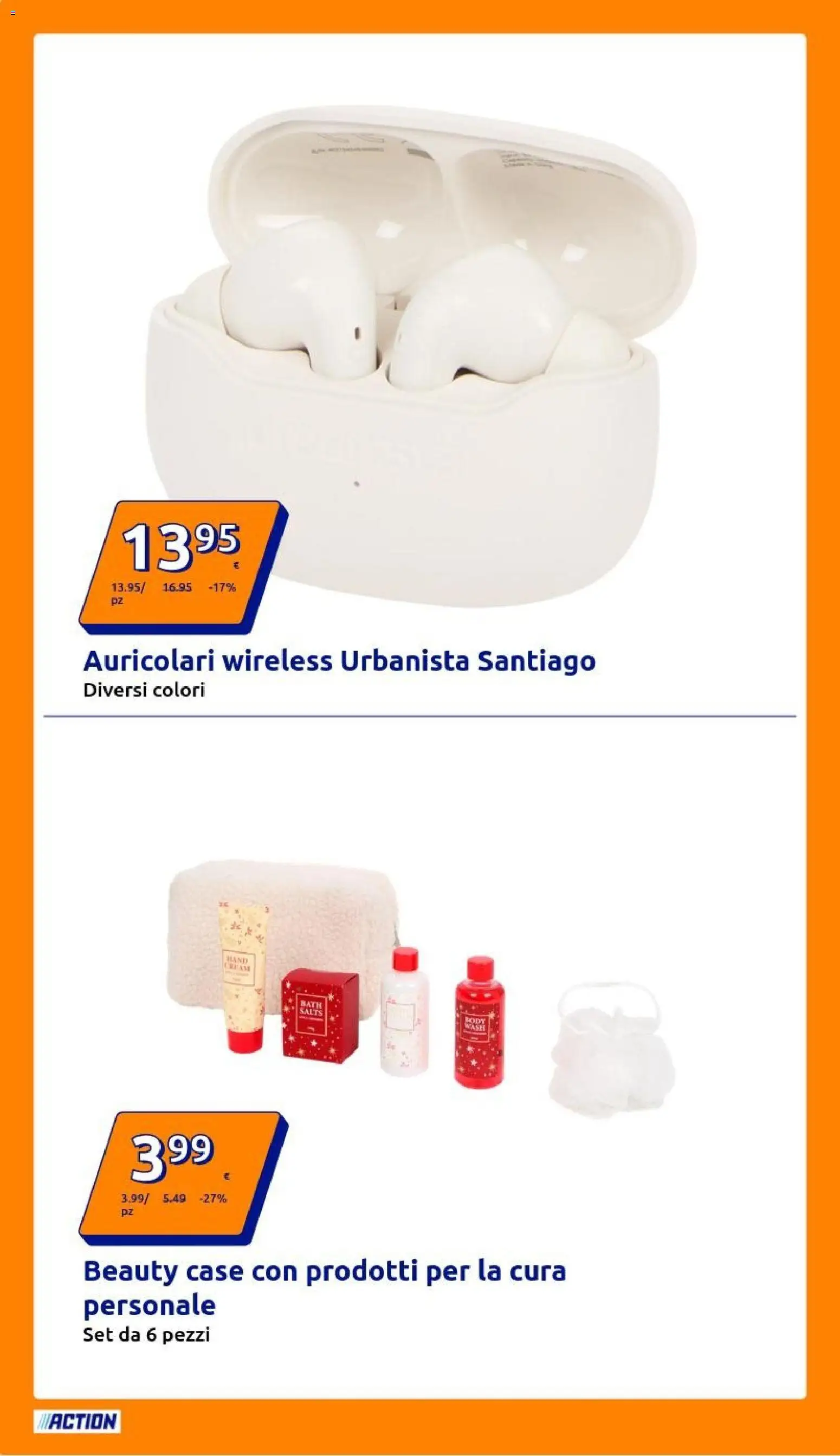 Volantino Action del 19.11.2025 | Pagina: 12 | Prodotti: Auricolari