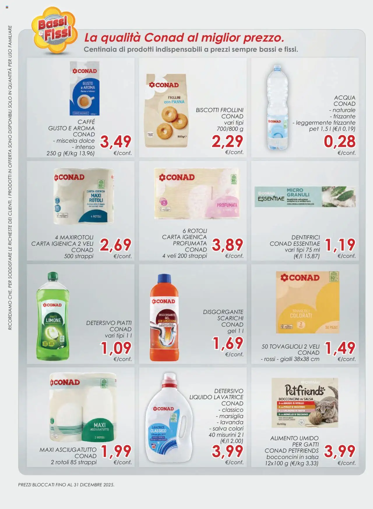 Volantino Conad del 10.09.2025 | Pagina: 10 | Prodotti: Panna, Vitello, Asciugatutto, Lavanda