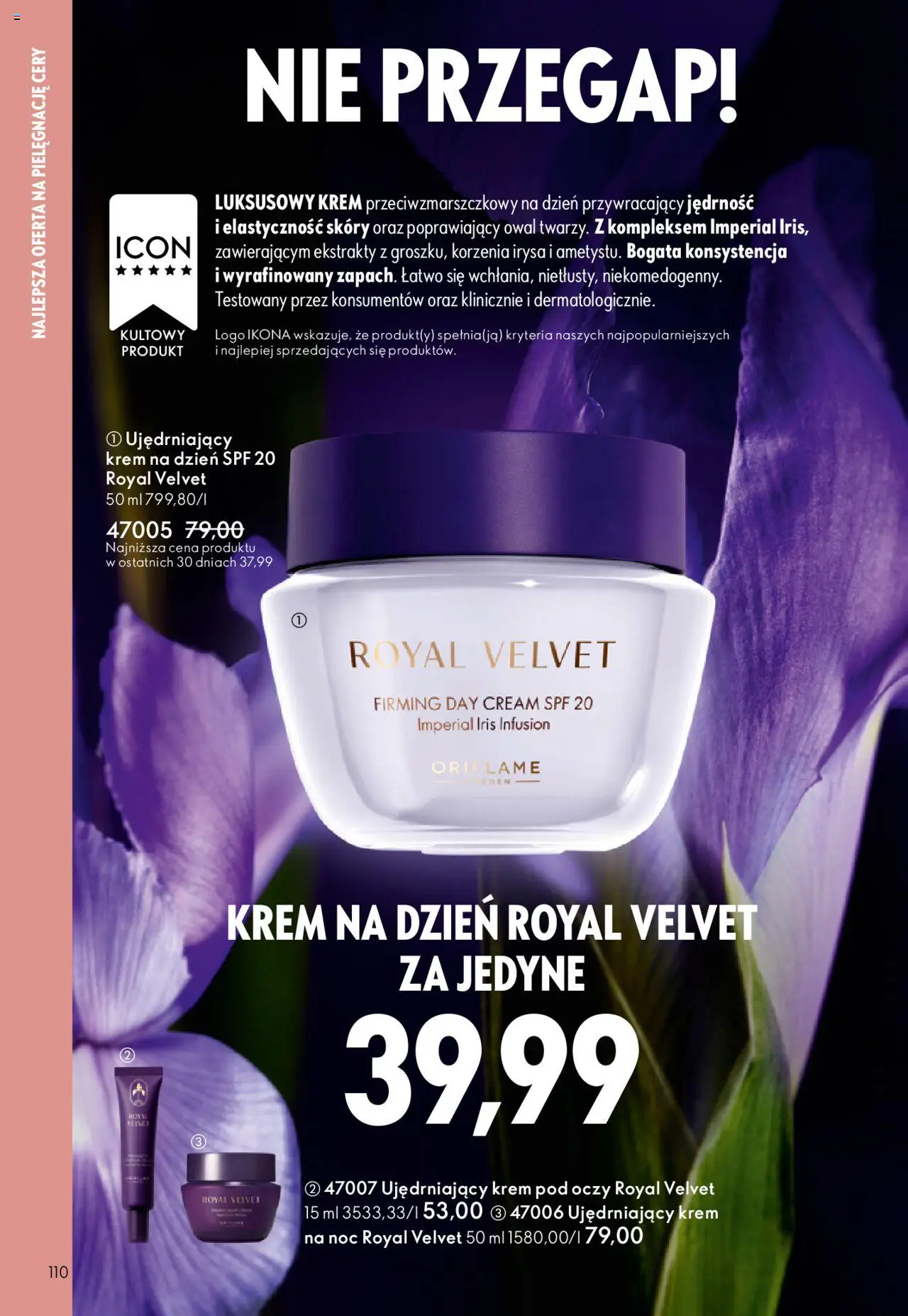 Oriflame Katalog 14 2025 od 01.10.2025 | Strona: 110 | Produkty: Krem