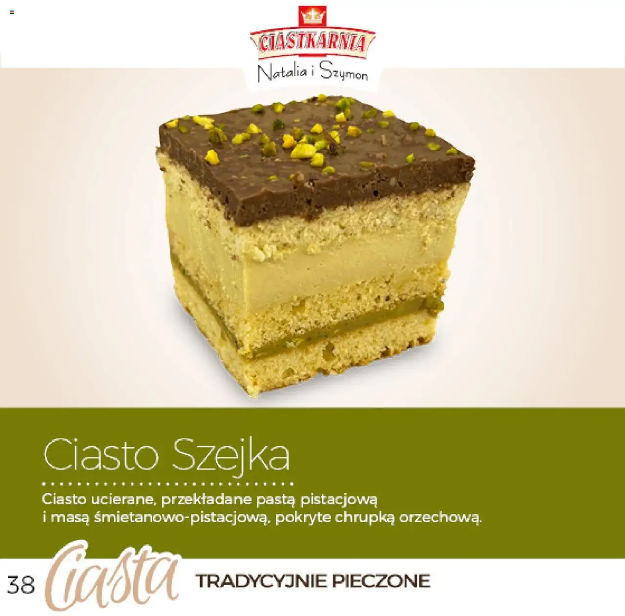 Topaz Gazetka - Ciast od 04.06.2025 | Strona: 38 | Produkty: Ciasto
