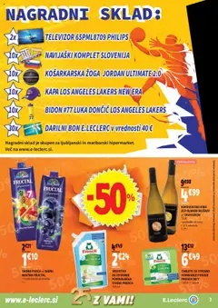 E.leclerc katalog │ velja od 27.08.2025 | Stran: 3 | Izdelki: Televizor, Vino, Kapa