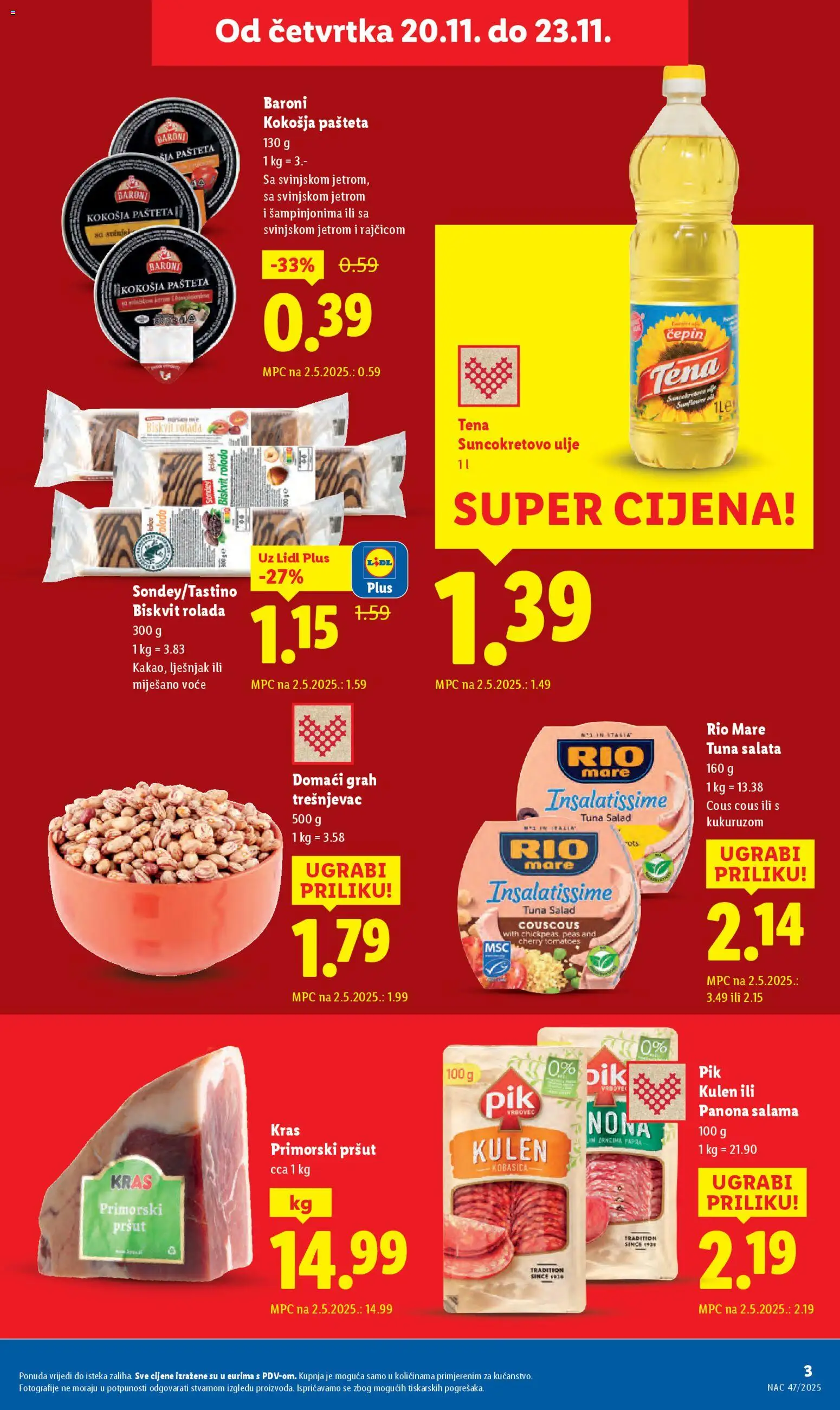 Lidl katalog | vrijedi od 20.11.2025 | Stranica: 3