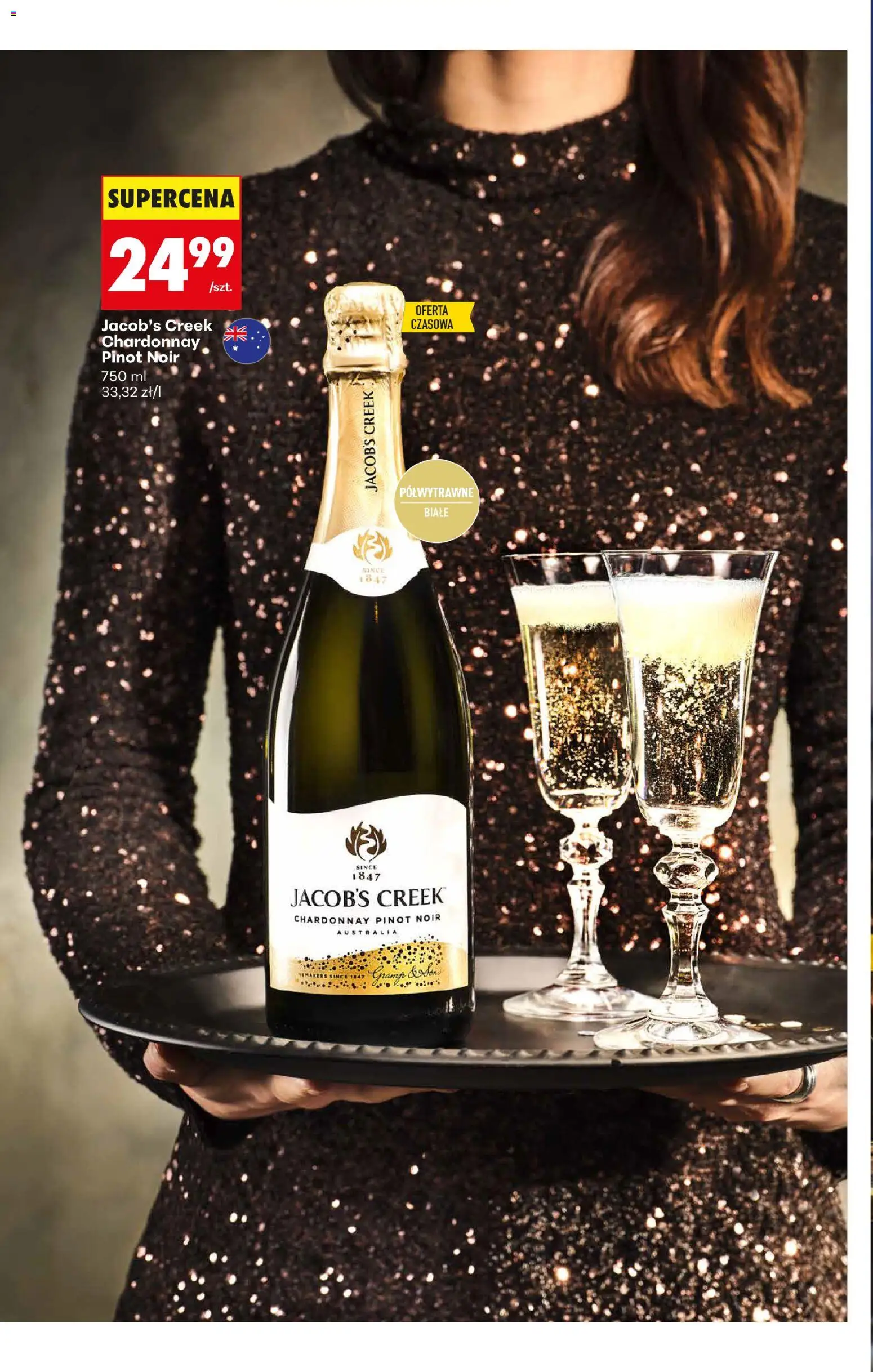 Biedronka gazetka - Czas na toast od 27.12.2025 | Strona: 26 | Produkty: Chardonnay