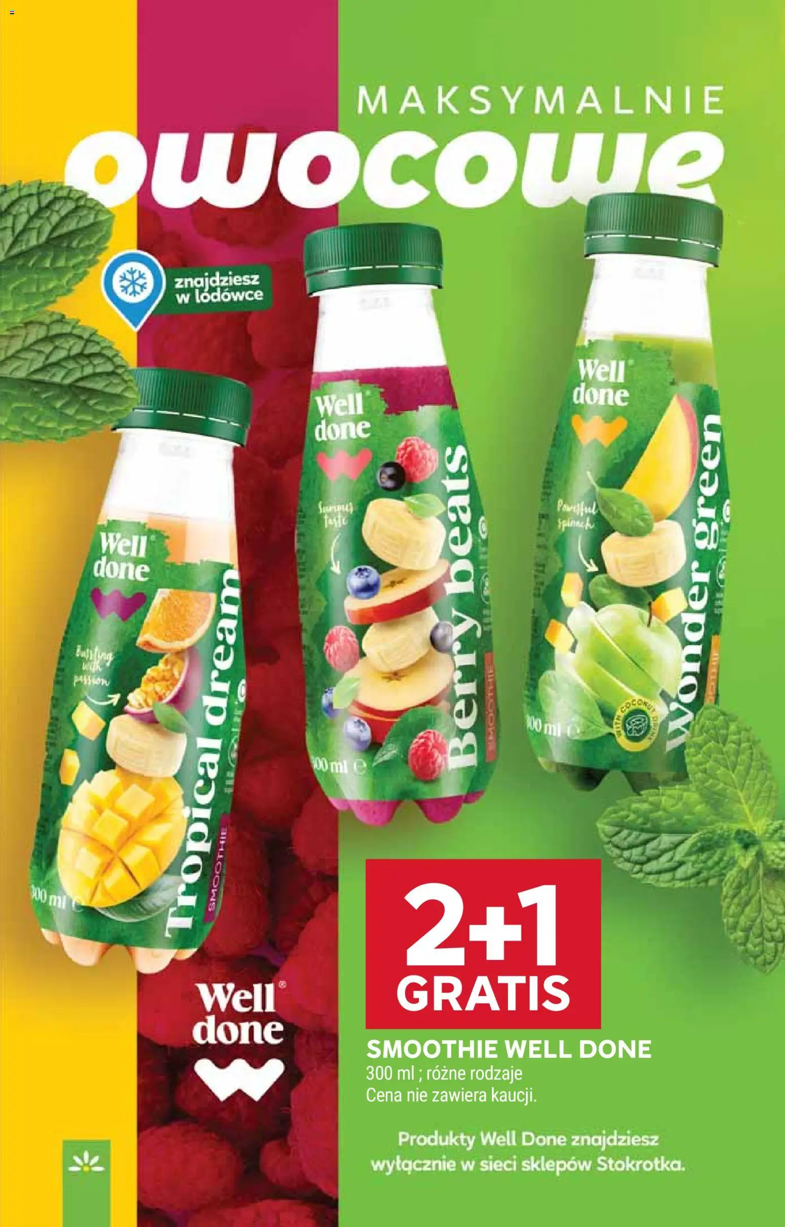 Stokrotka gazetka - Market od 16.04.2026 | Strona: 23 | Produkty: Smoothie