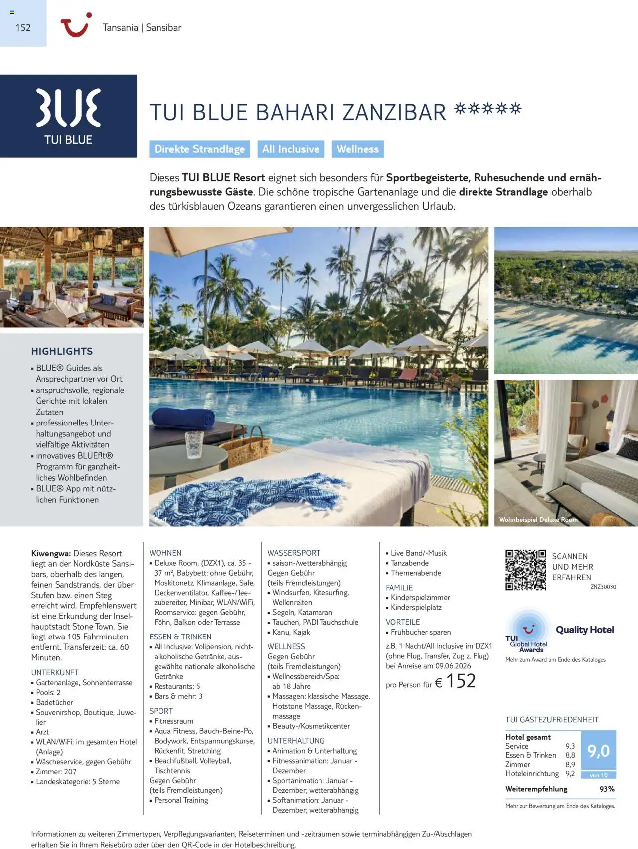 TUI Prospekt  Asien, Afrika, Orient & Indischer Ozean 2025/26 	 – gültig ab 01.11.2025 | Seite: 152 | Produkte: Babybett