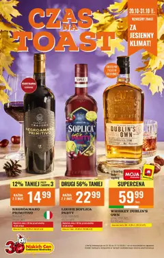 Pogląd oferty "Biedronka gazetka - Czas na toast" - ważna od 20.10.2025