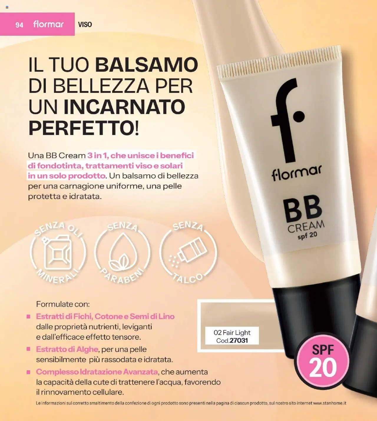 Volantino Stanhome del 30.09.2025 | Pagina: 96 | Prodotti: Balsamo, Talco, BB cream
