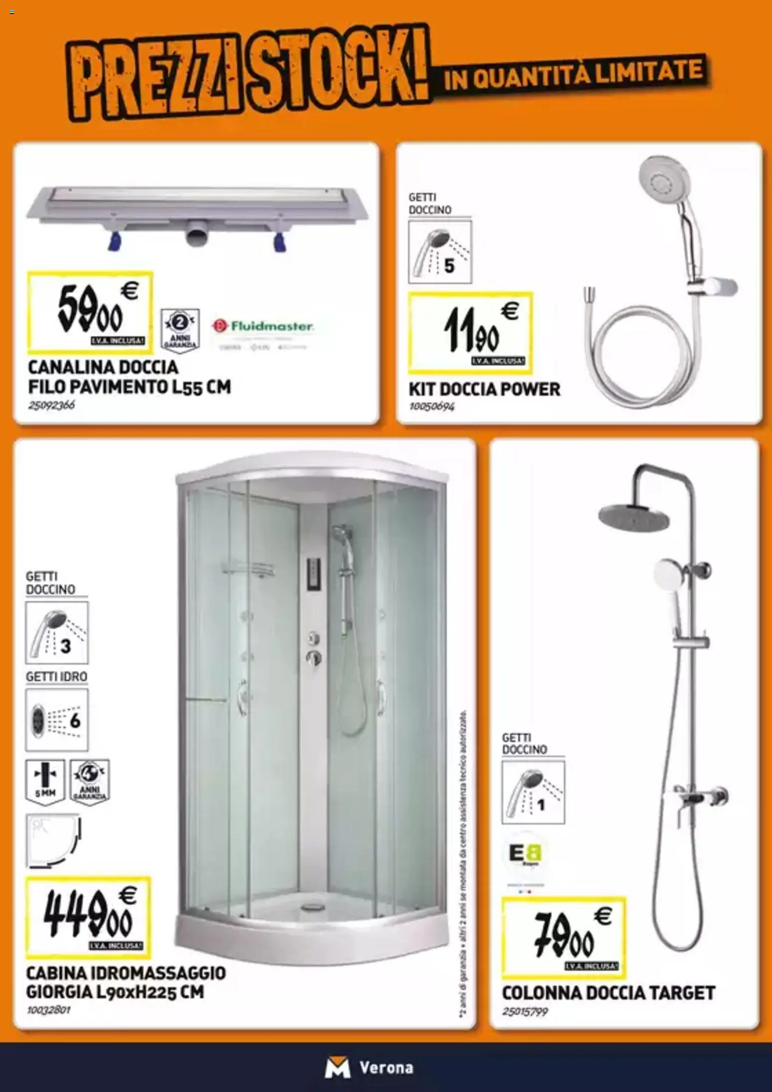 Volantino TECNOMAT del 27.11.2025 | Pagina: 3 | Prodotti: Pavimento, Doccia