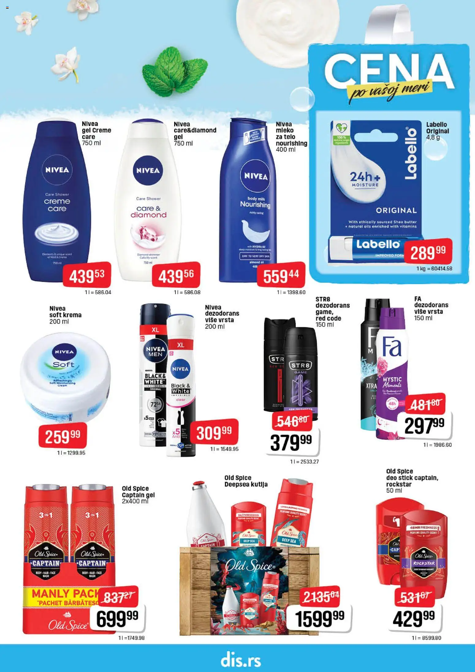 DIS katalog - važi od 15.01.2026 | Strana: 17 | Proizvode: Nivea, Mleko, Krema, Dezodorans