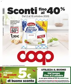 Anteprima del volantino COOP Lainate catalogo valido a partire dal 02.10.2025