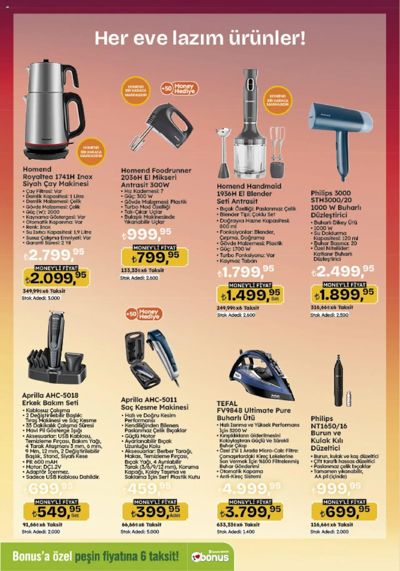 Migros Katalog - Migroskop - 12.06.2025 tarihinden itibaren geçerlidir | Sayfa: 136 | Ürünler: Su ısıtıcı, Su, Adaptör, Tıraş makinesi