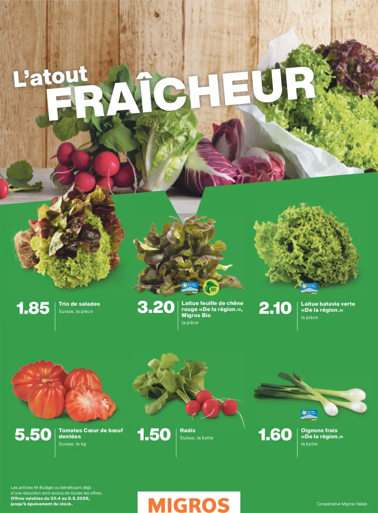 Migros aktionen Magazine FR – gültig ab 29.04.2026 | Seite: 33 | Produkte: Rouge