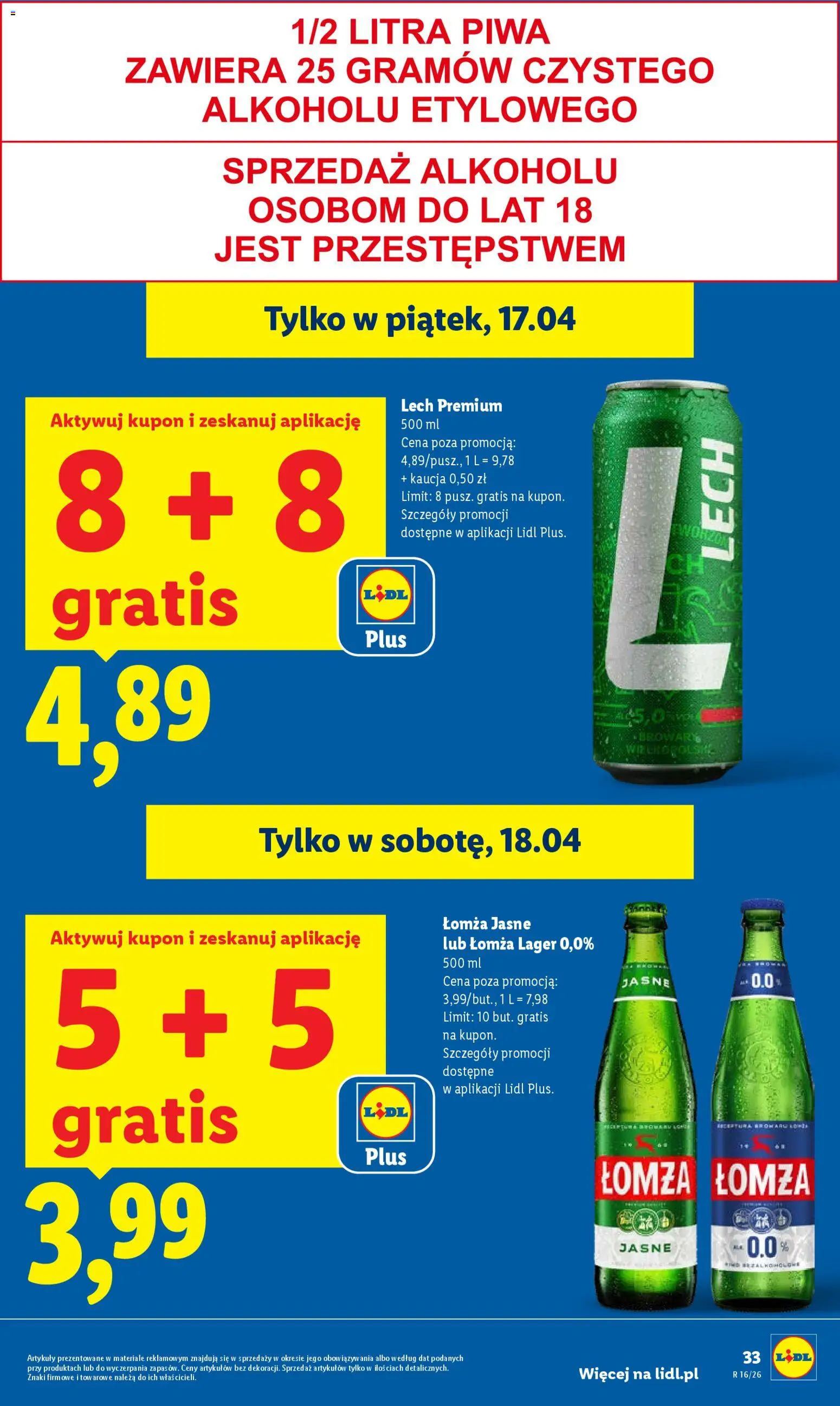 Lidl gazetka od 16.04.2026 | Strona: 33