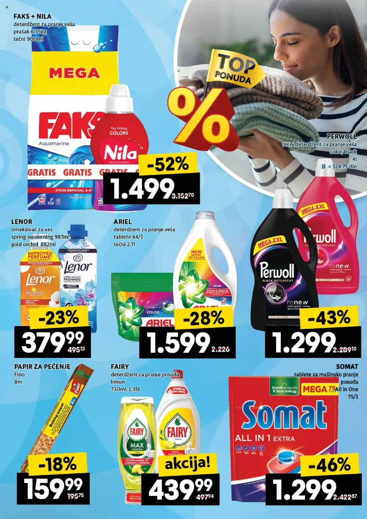 Idea katalog - važi od 16.10.2025 | Strana: 31 | Proizvode: Deterdžent, Somat, Limun, Omekšivač za veš