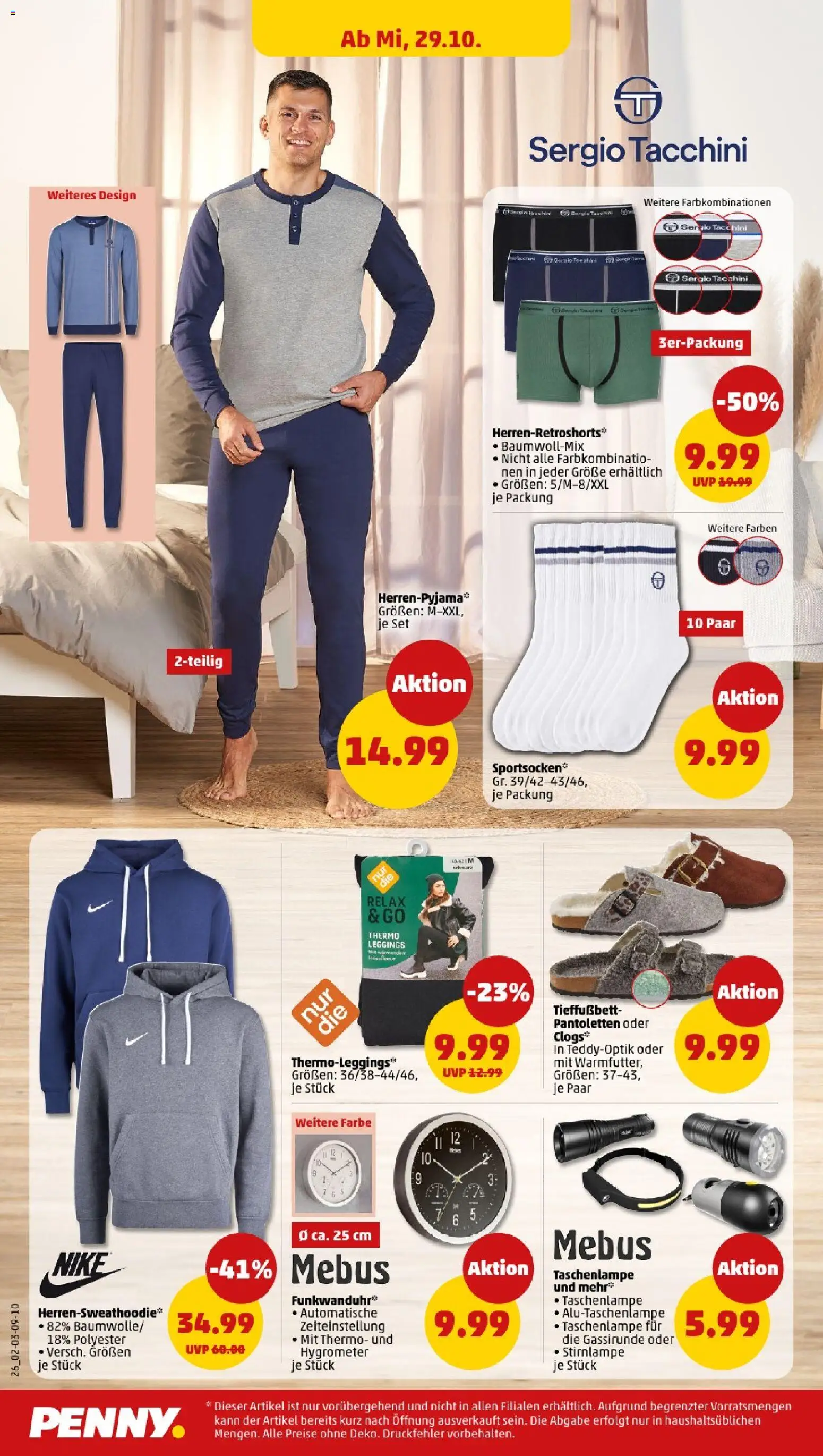 Penny - Hamburg  – gültig ab 27.10.2025 | Seite: 28 | Produkte: Stirnlampe, Leggings