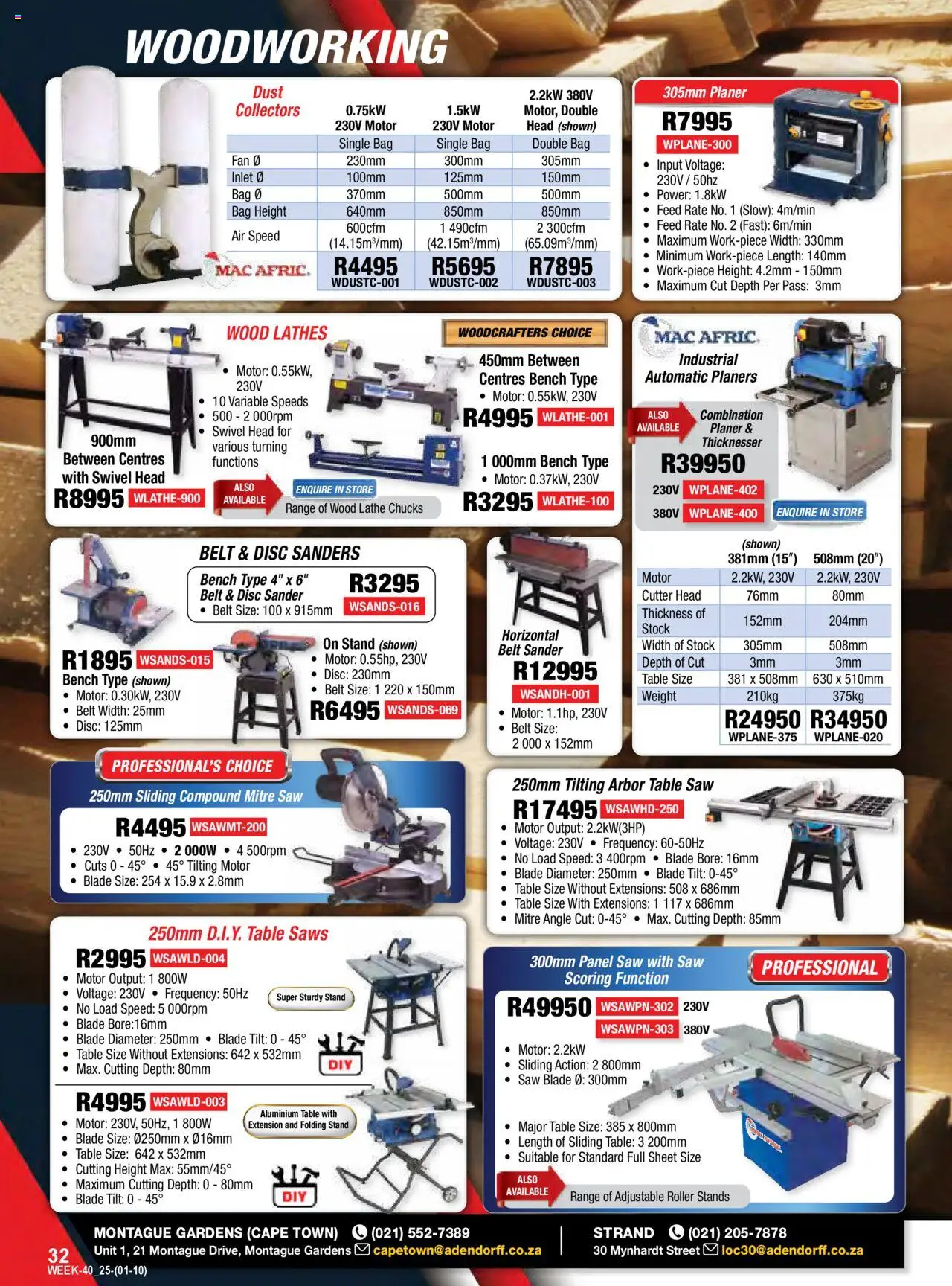New Adendorff catalogue – valid from 01.10.2025 | Page: 34 | Products: Bag, Fan, Table, Stock