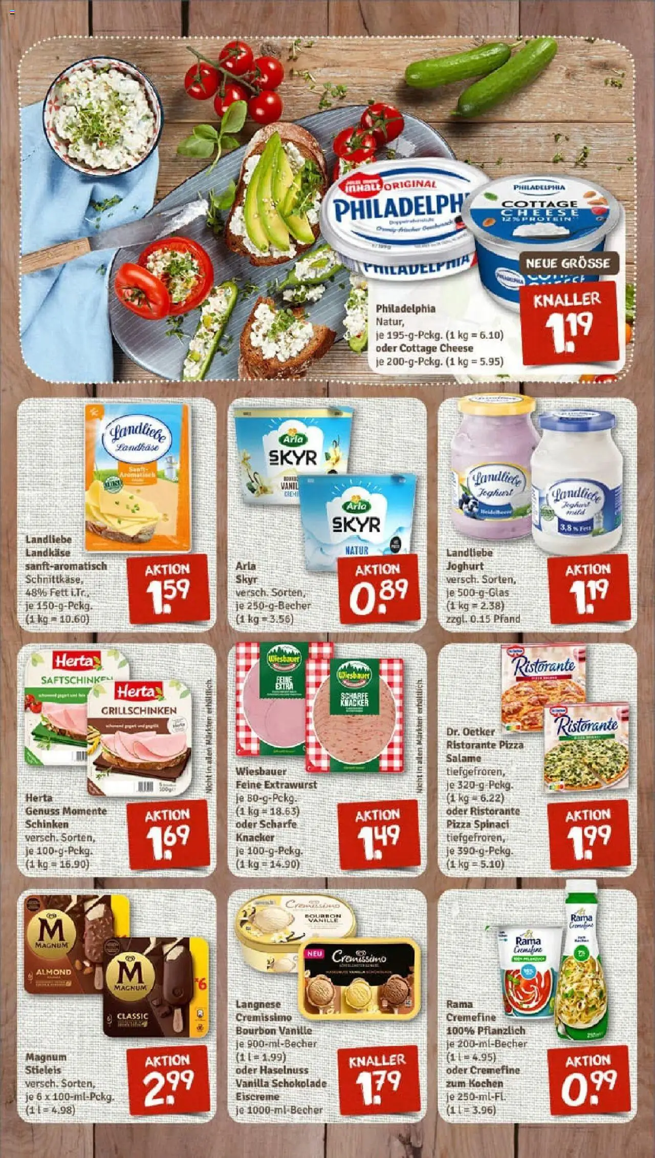 Rewe prospekt Rastatt	 – gültig ab 13.10.2025 | Seite: 7 | Produkte: Ristorante, Cremissimo, Eiscreme, Pizza