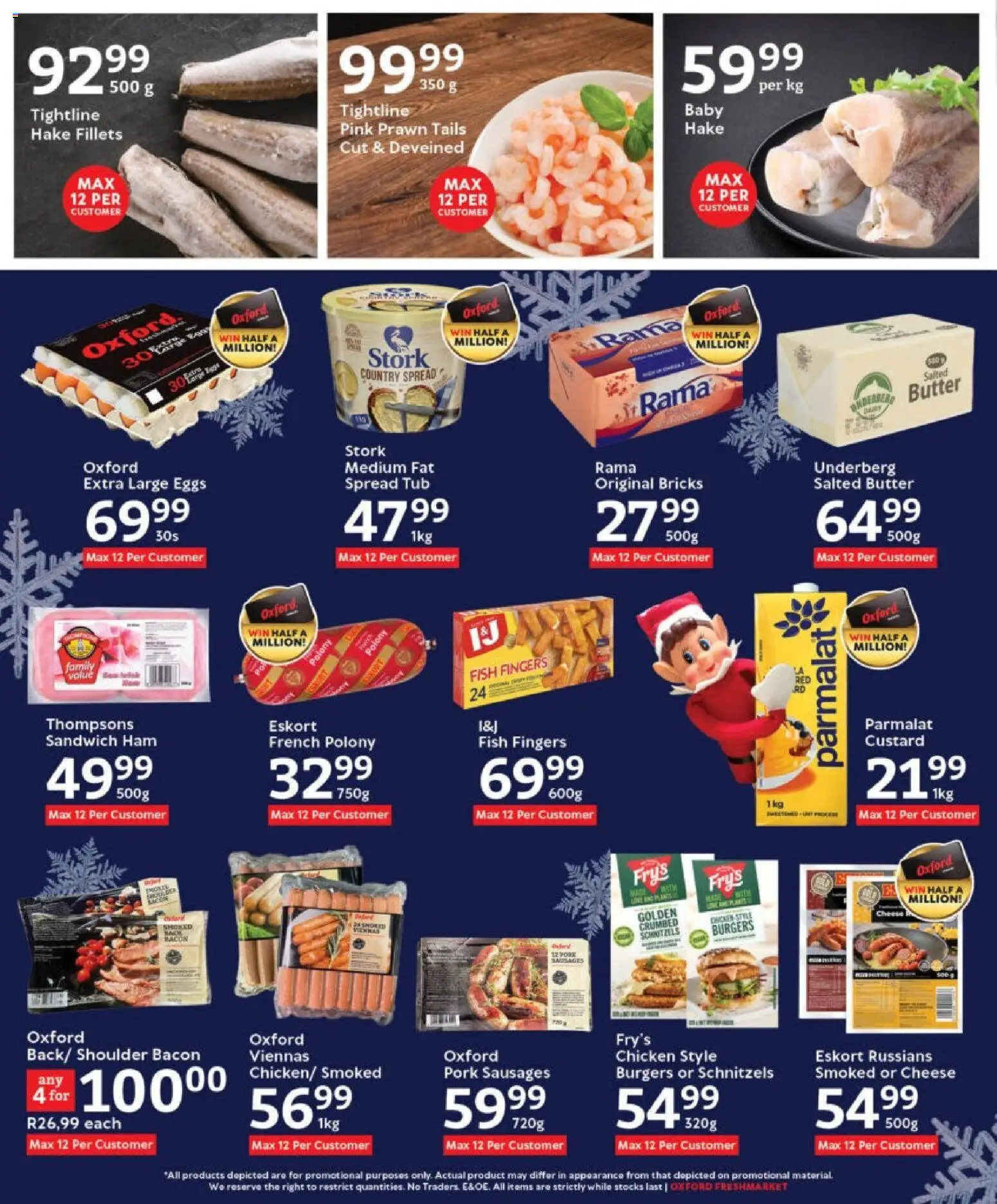 New Oxford Freshmarket catalogue – valid from 26.11.2025 | Page: 16 | Products: Cheese, Eggs, Polony, Fry's