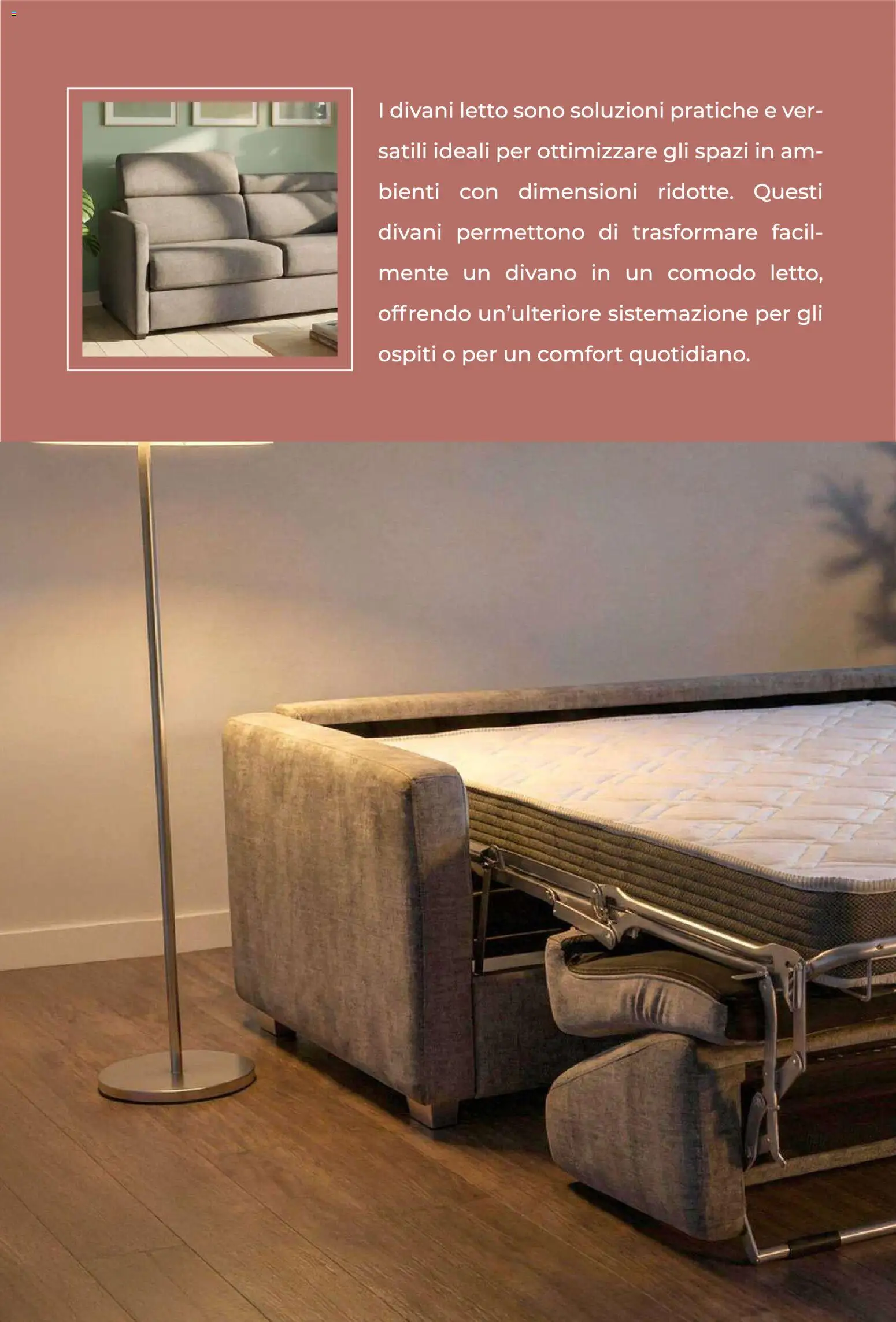 Volantino Conforama del 11.02.2026 | Pagina: 8 | Prodotti: Letto, Divano