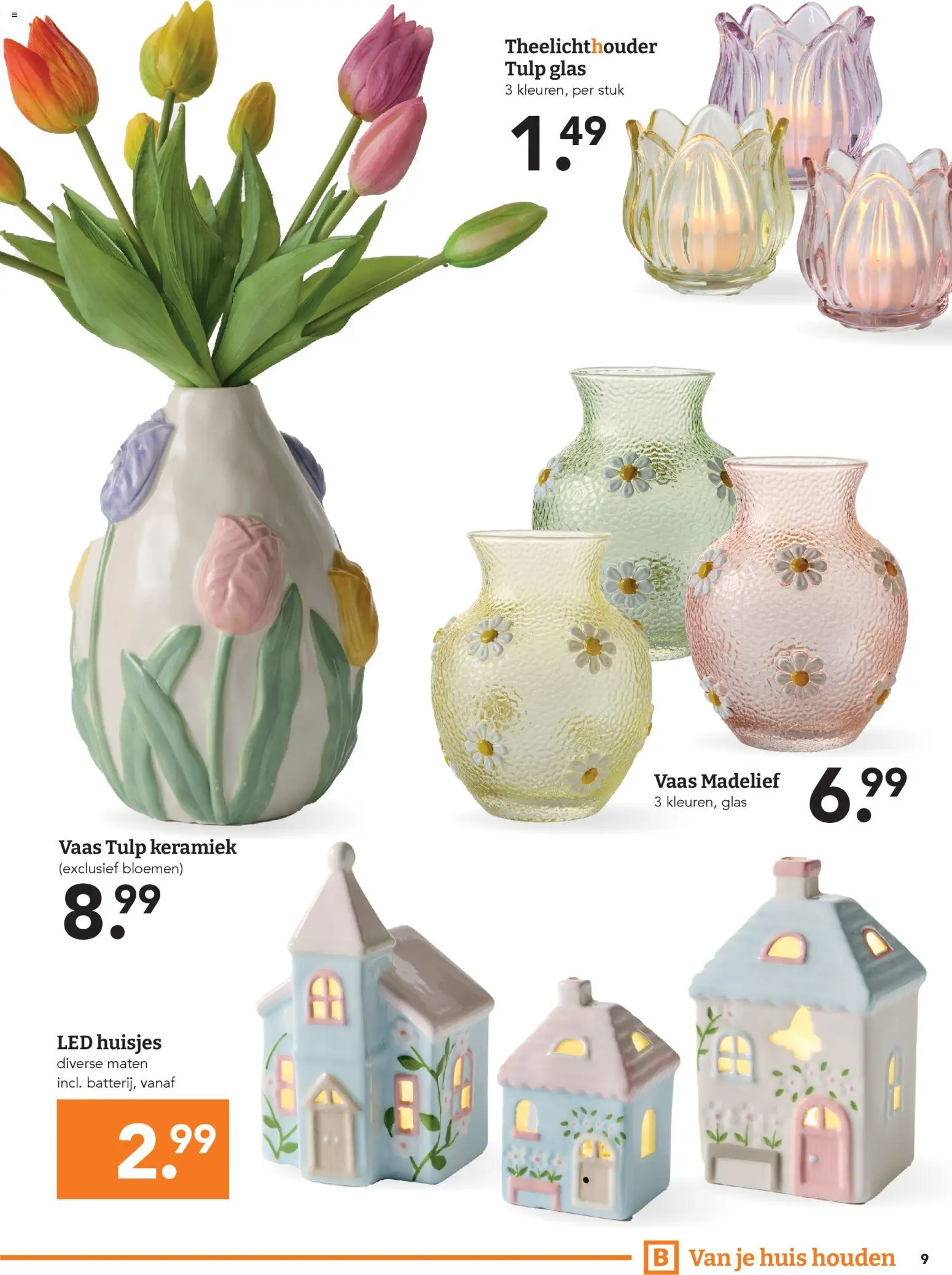 {H1} | Pagina: 9 | Producten: Bloemen, Keramiek, Vaas