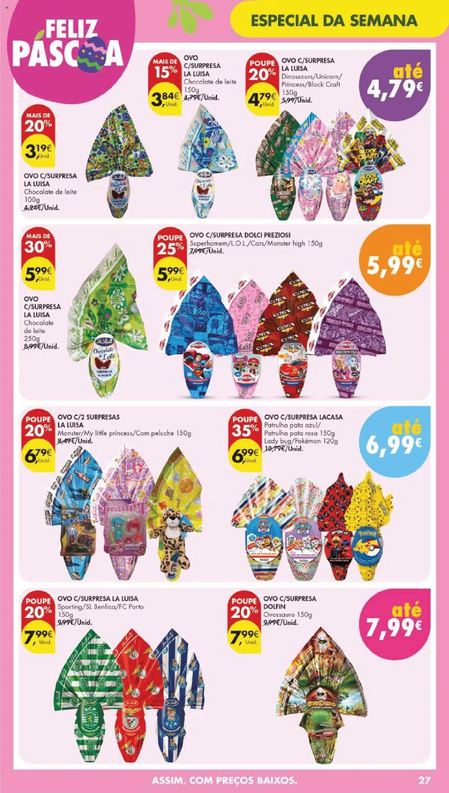 Pingo Doce folheto │ válido de 10.03.2026 | Página: 31 | Produtos: Leite, Chocolate