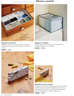 Volantino Avon del 28.07.2025 | Pagina: 14 | Prodotti: Macchina da cucire, Letto, Batterie