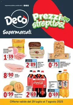 Anteprima del volantino Decò Supermercati - Roma catalogo valido a partire dal 29.07.2025
