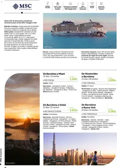 Vista previa Viajes El Corte Inglés Semana del Crucero válido desde el 07.01.2026 | Página: 59 | Productos: Navegación