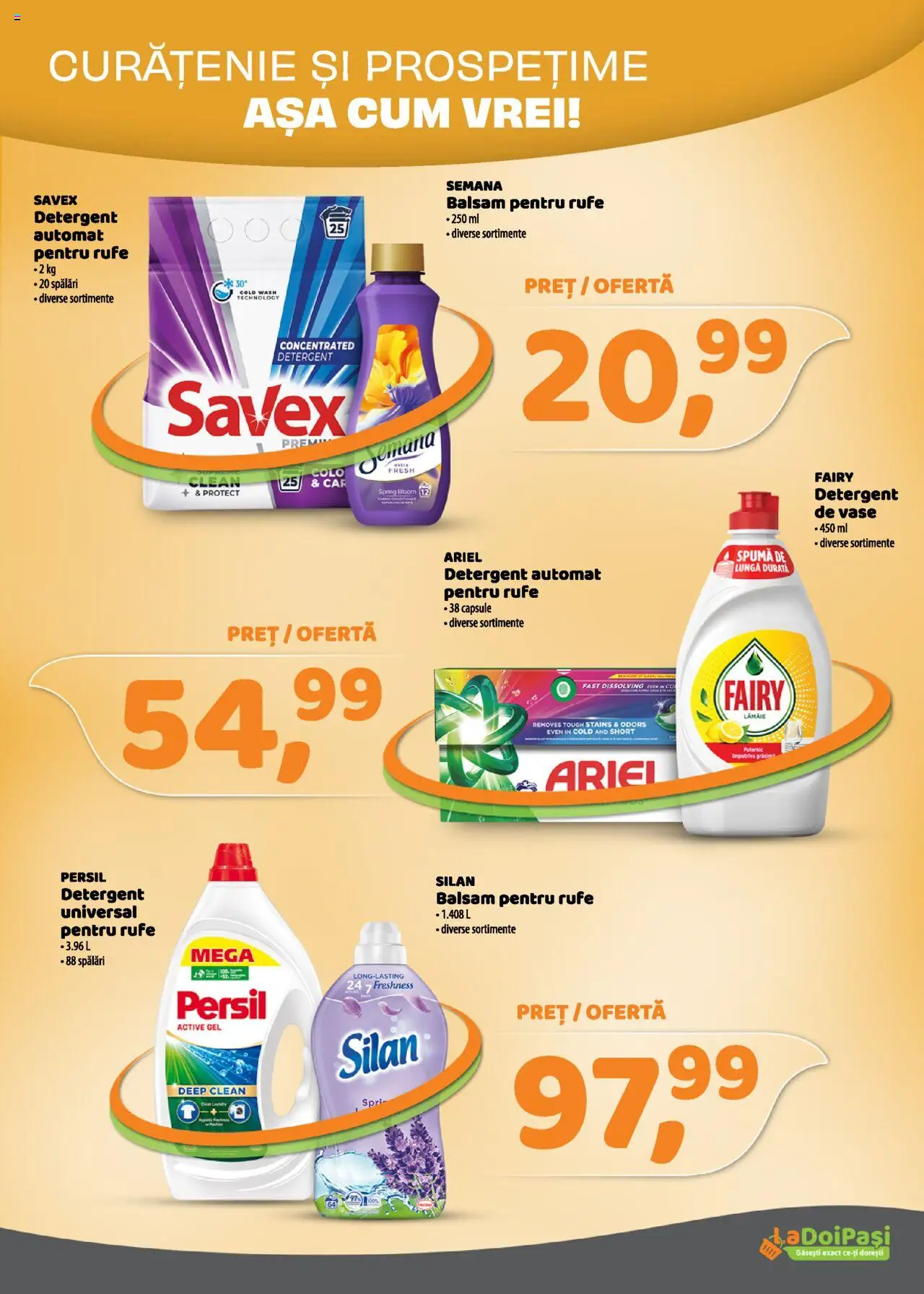 Catalog LaDoiPași – valabil de la 01.08.2025 | Pagină: 17 | Produse: Pomelo, Detergent de vase, Yorgan, Lămâie