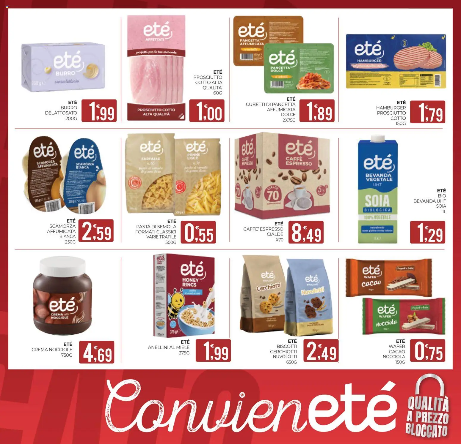 Volantino Eté del 27.02.2026 | Pagina: 14 | Prodotti: Prosciutto Cotto, Prosciutto, Cacao, Penne