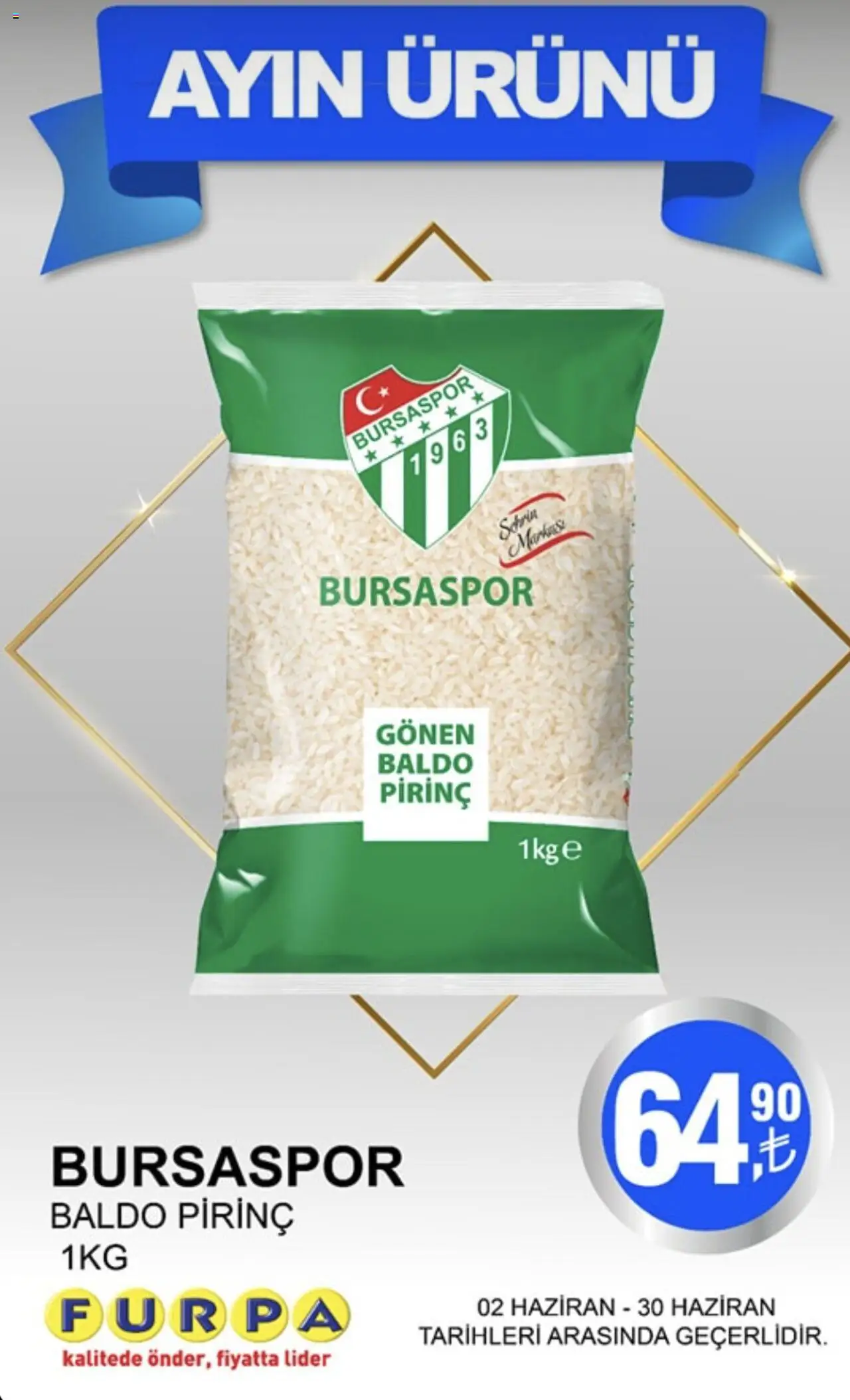 Furpa Ayın Ürünleri - 02.06.2025 tarihinden itibaren geçerlidir | Sayfa: 19 | Ürünler: Pirinç